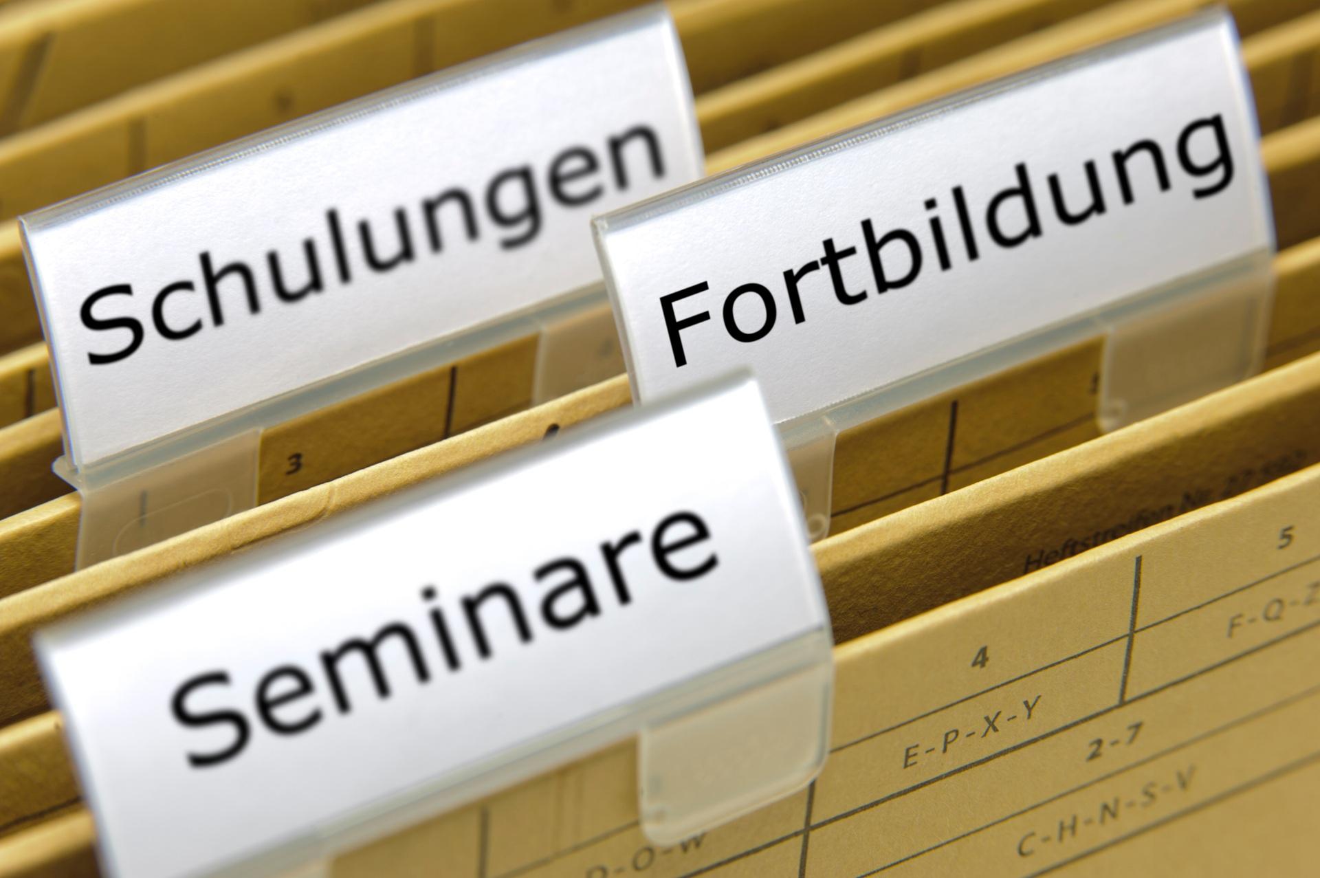 Firmenevent Location für Schulungsunterlagen